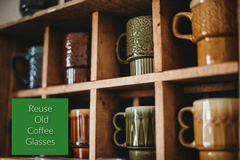 10 formas creativas de reutilizar tus viejos vasos de café