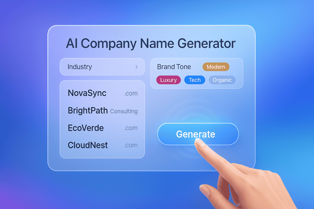 Los mejores generadores de nombres comerciales de IA para crear una marca fuerte
