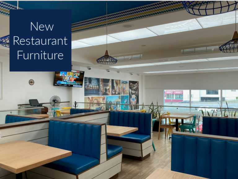Cómo su elección de muebles podría hacer o deshacer su nuevo restaurante