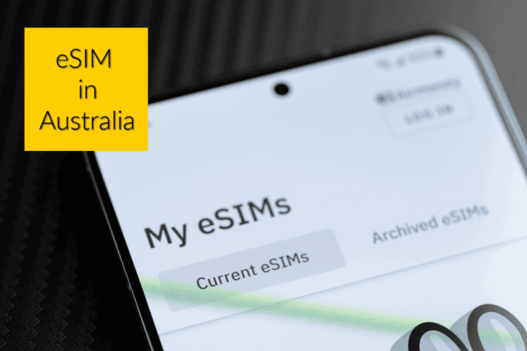 Cómo usar un ESIM en Australia como un viajero profesional