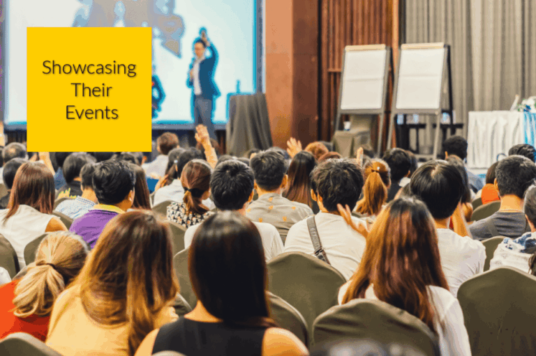 Formas inteligentes en que las empresas muestran sus eventos