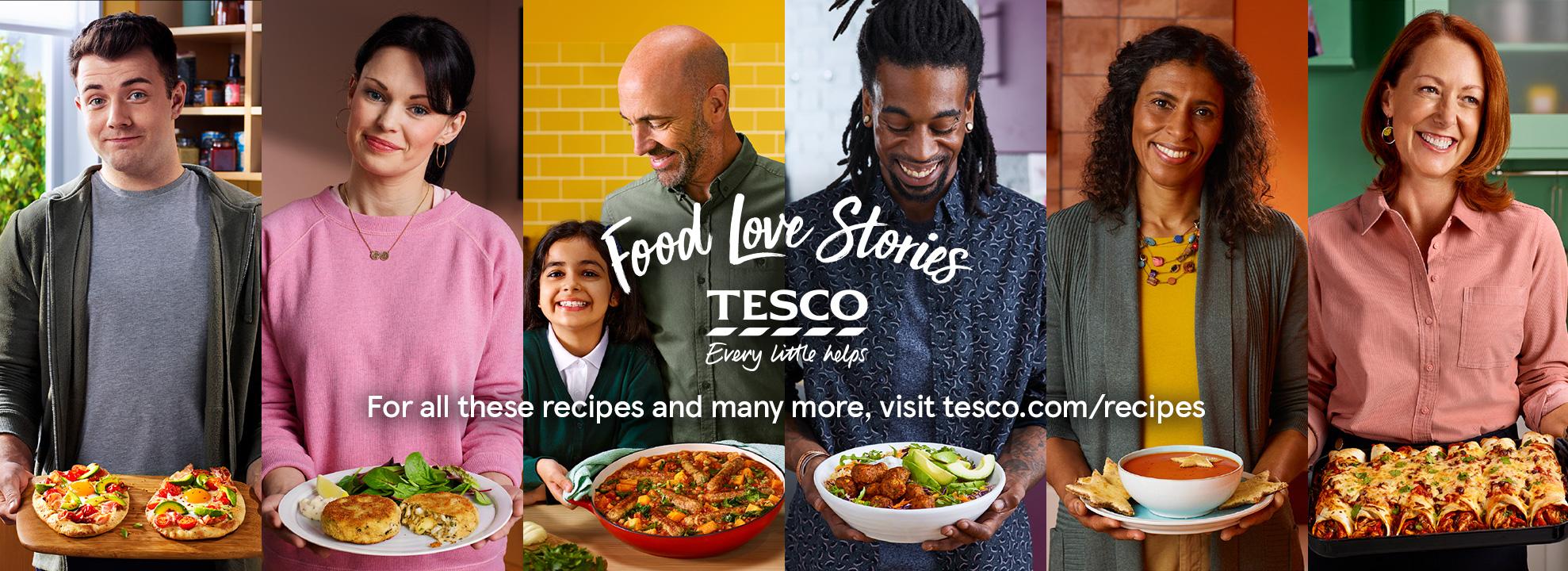 Imagen de Tesco para publicidad.