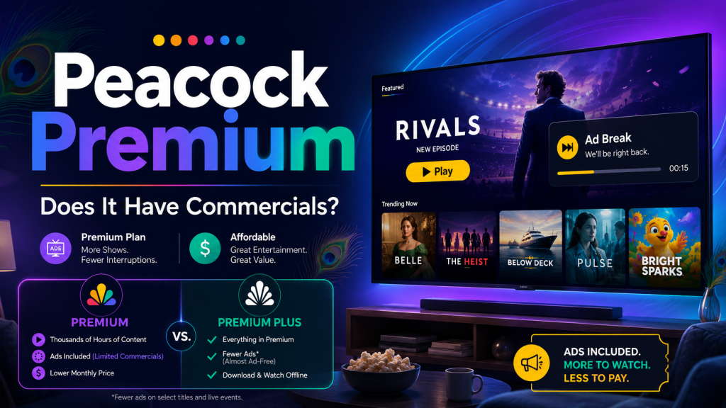 pavo real premuim ¿tiene anuncios?